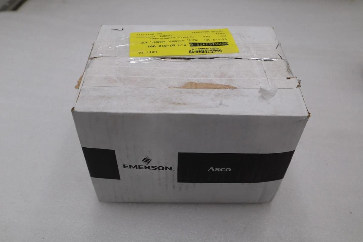 EMERSON ASCO 8300D009F 120V NEW IN BOX STOCK G136A