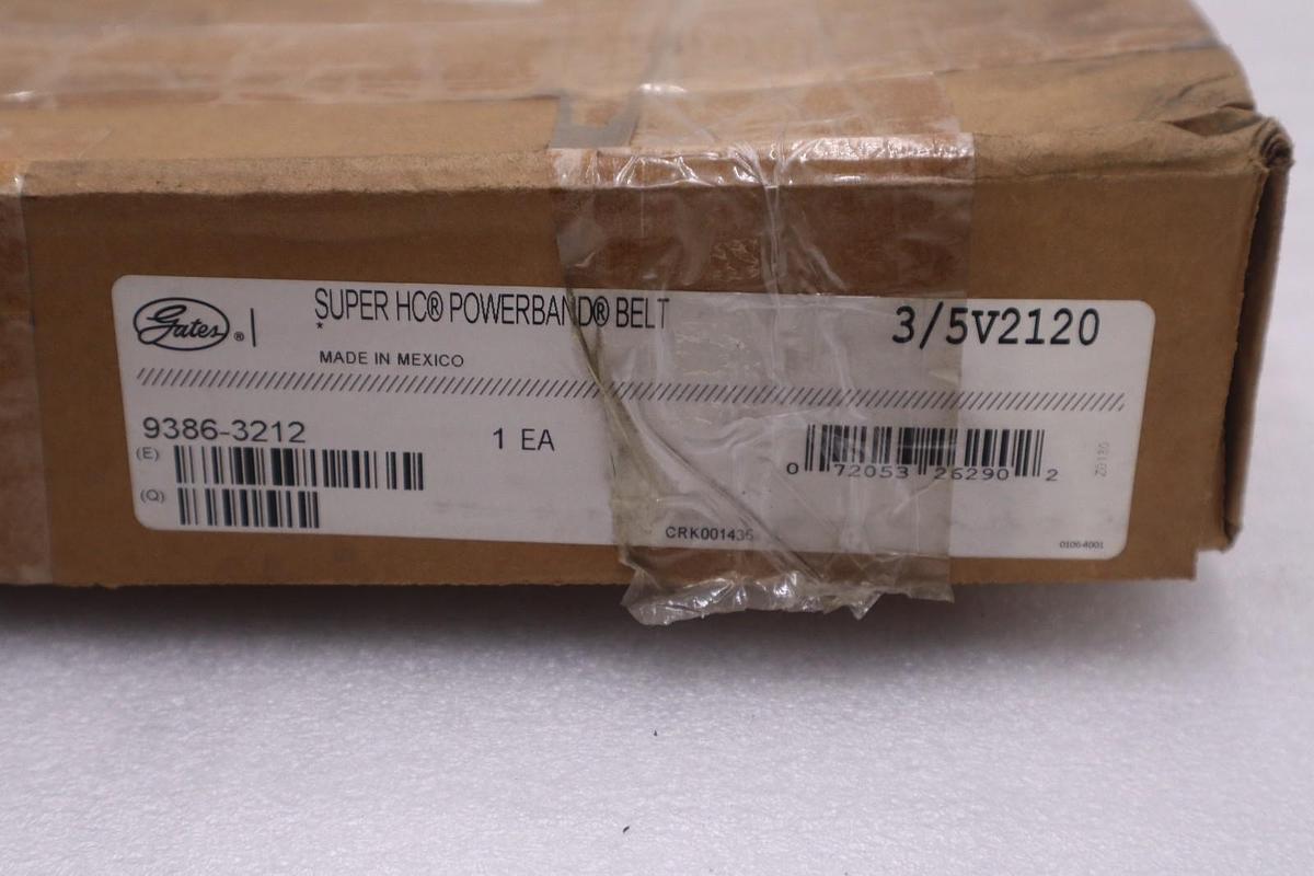 GATES 3/5V2120 9386-3212 SUPER HC POWERBAND BELT - STOCK K4043