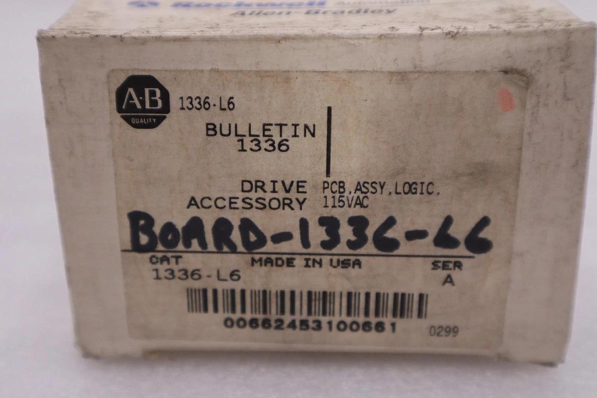 Used ALLEN BRADLEY 1336-L6 CONTROL INTERFACE BOARD FOR 1336 VFD - STOCK GF111A