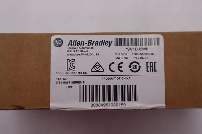 ALLEN-BRADLEY 1783-US5T MICROLOGIX 1000 SERIES B STOCK #K-1055A