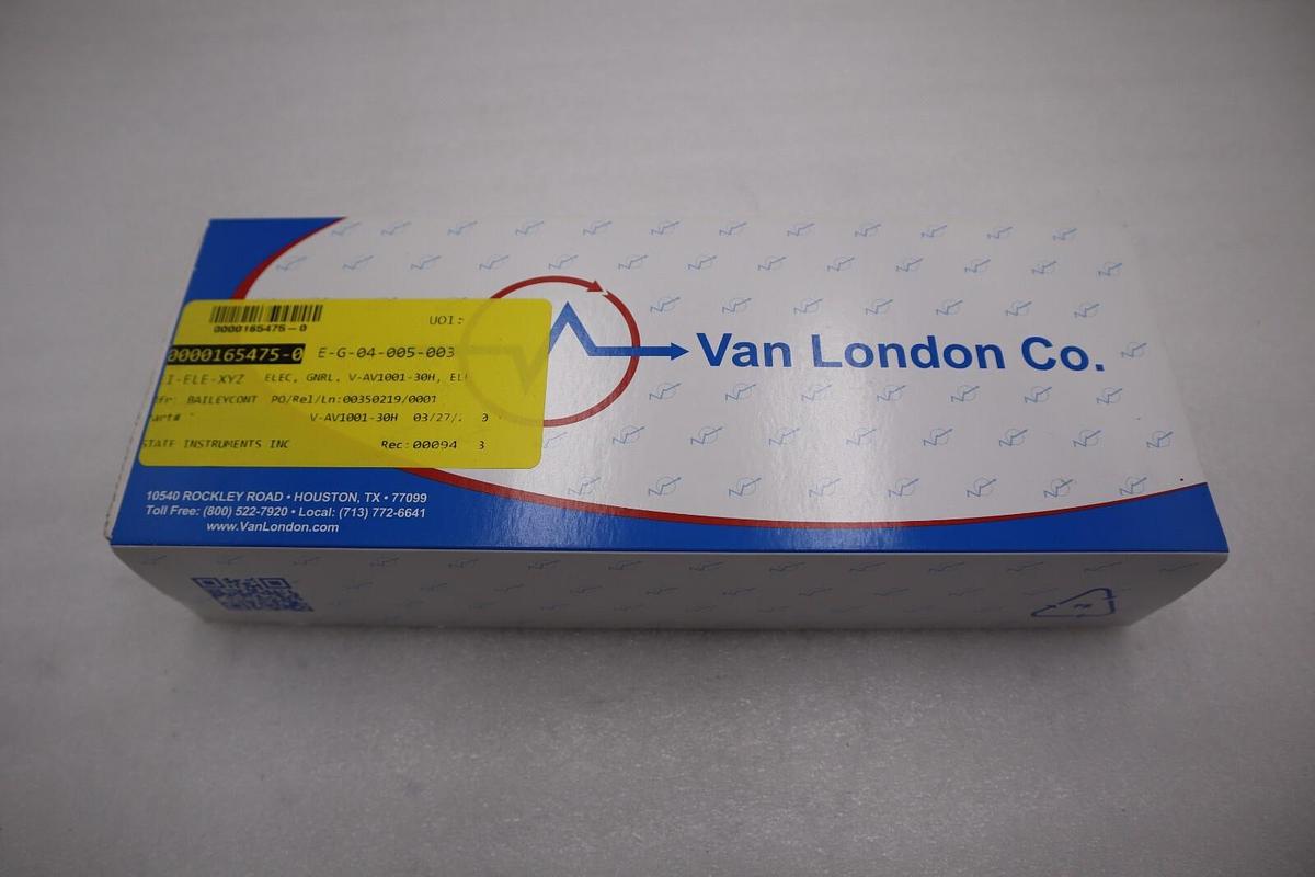 NEW VAN LONDON V-AV1001-30H NSMP STOCK G364A