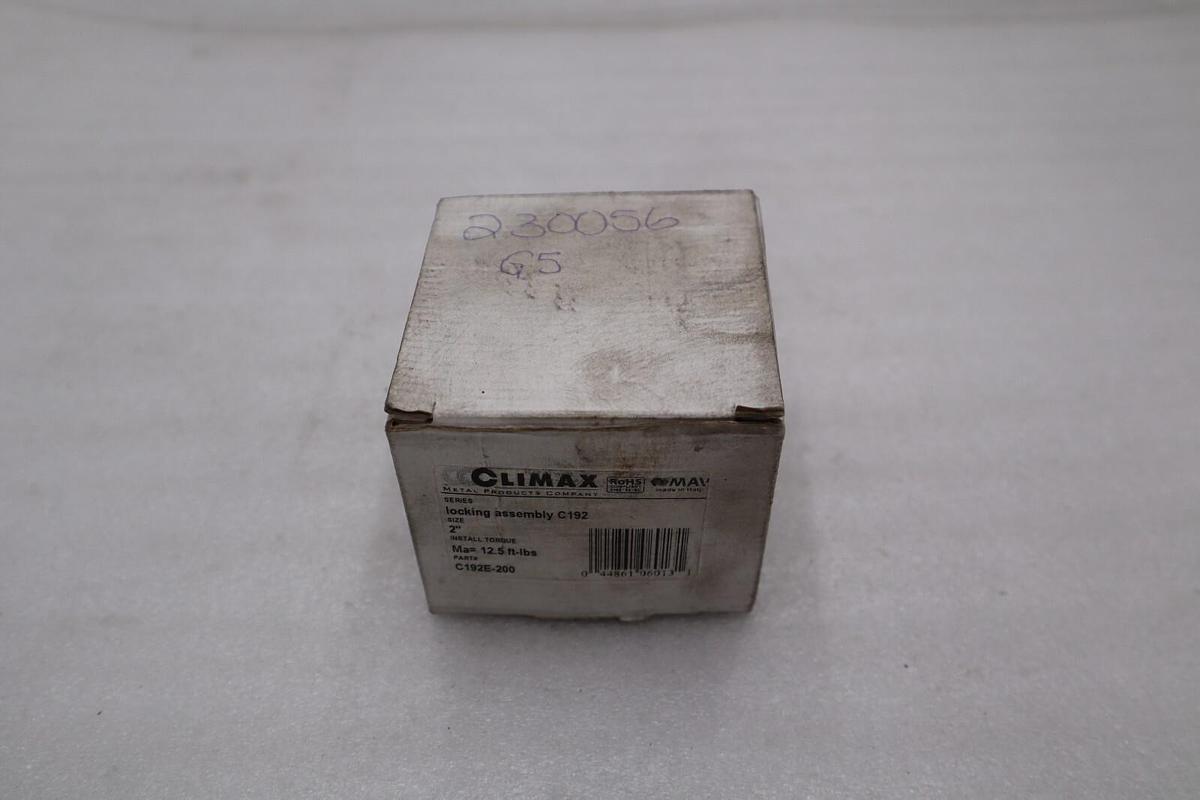 NEW Climax Metal Products C192E-200 Keyless Locking Assembly STOCK H246A