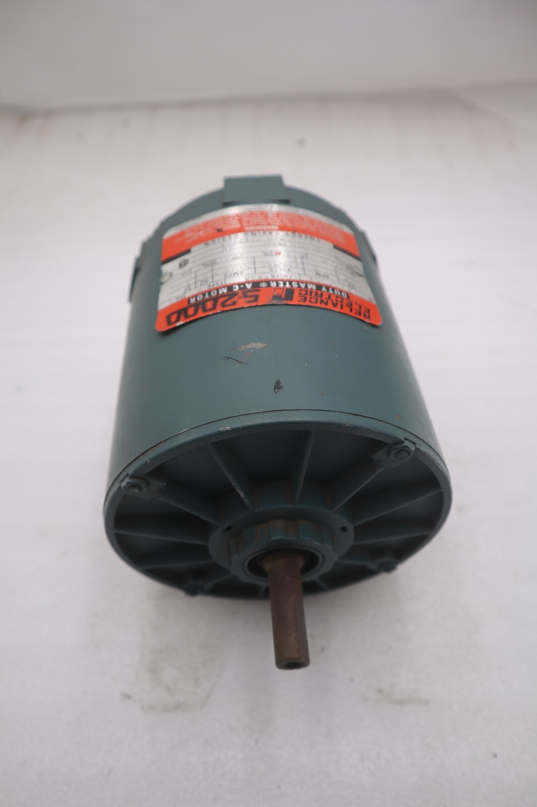 Used RELIANCE ELECTRIC A76B9098M-XW AC MOTOR 230/460V 1/6HP STOCK #M-18