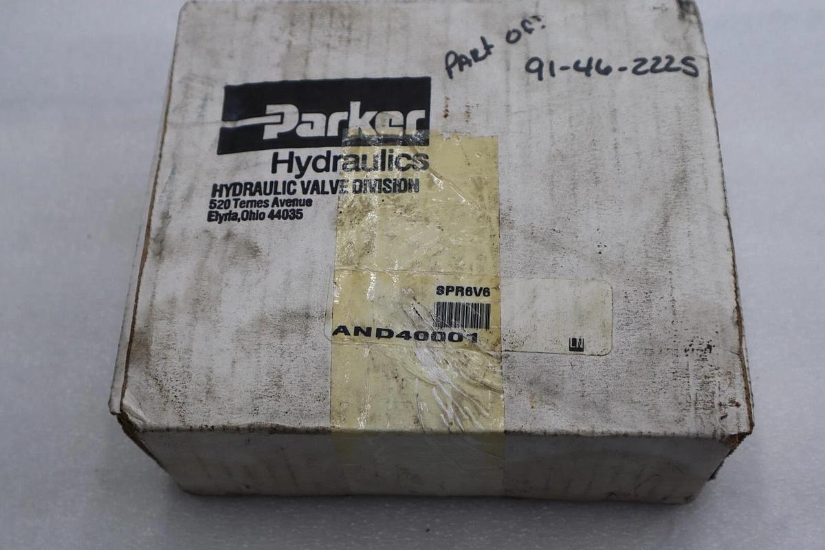 Parker Hydraulic Manifold Block Sub Plate Model# SPR6V6 Stock L-568