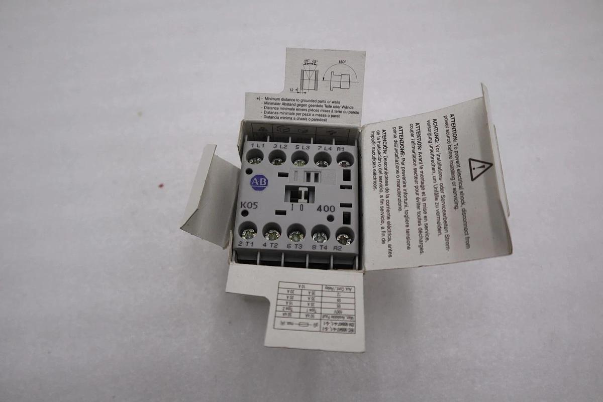 ALLEN BRADLEY 100-K05ZJ400 CONTACTOR 24VDC - NEW IN BOX - STOCK H463A