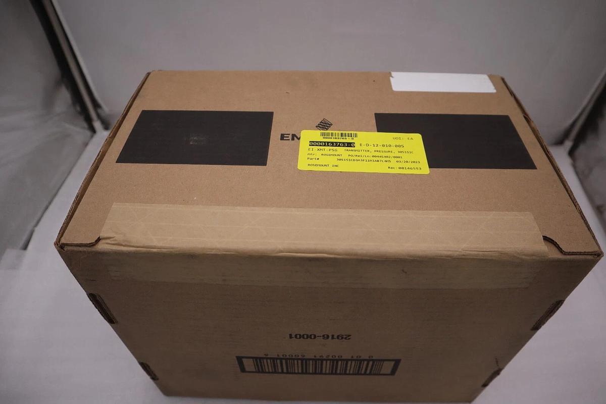 EMERSON 3051S1CD3A3F12A1AB7L4M5 / 3051S TRANSMITTER ROSEMOUNT NEW IN BOX #G92A