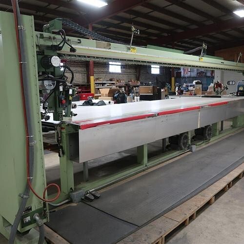 Used 22' MILLER WELDMASTER MODEL 112SB SEAM WELDER