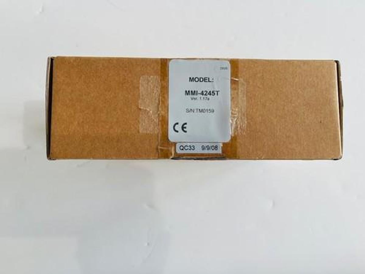 Used CONTROL TECHNOLOGY TOUCHSCREEN MMI-4245T OPERATOR INTERFACE PANEL #K-822
