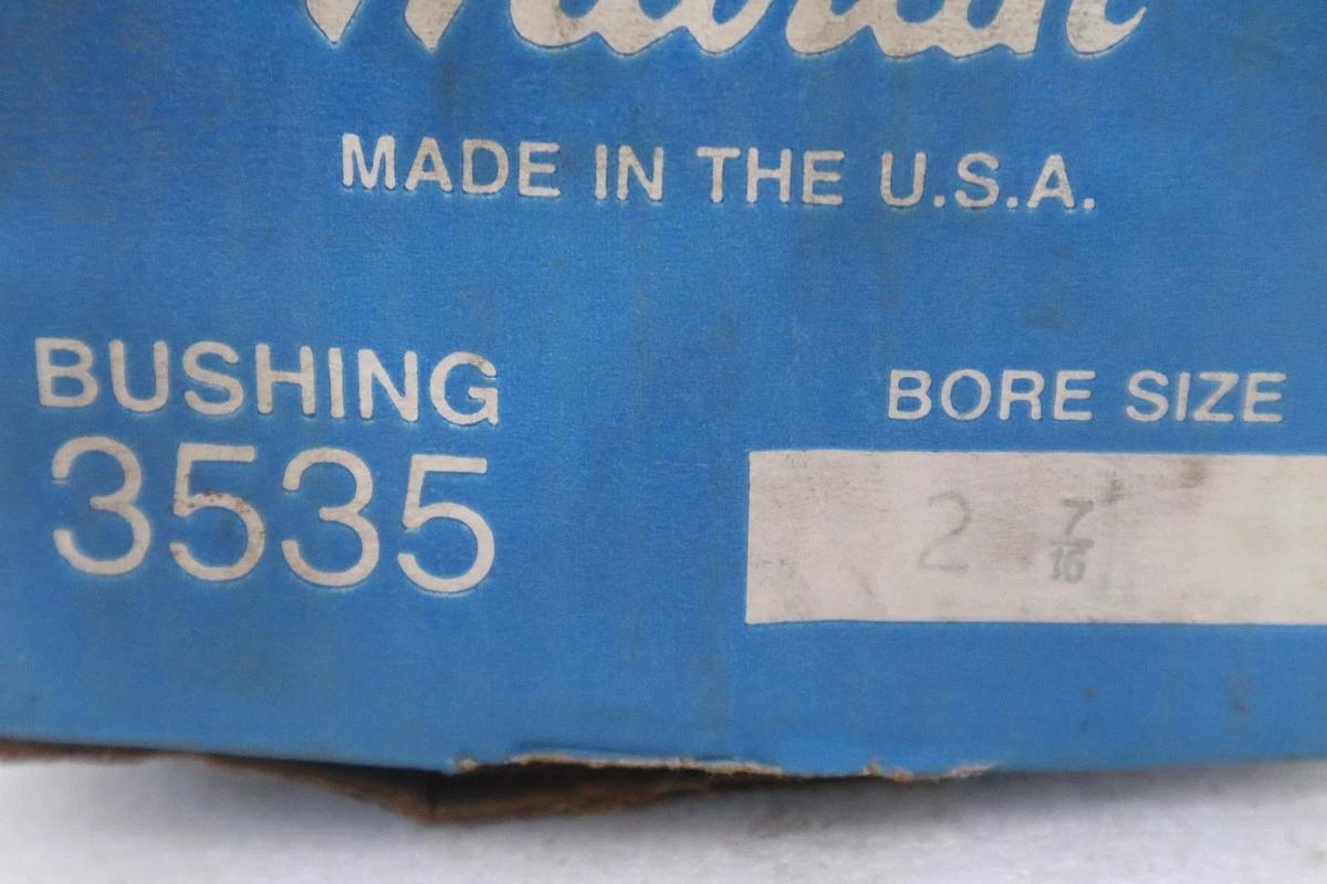 Used NEW MARTIN SPROCKET 3535 TAPER LOCK BUSHING 2-7/16 - STOCK GF382A