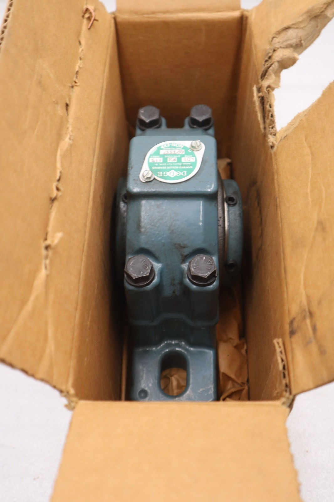 DODGE P2B-DI-115R DBL INTERLOCK PILLOW BLOCK BALL BEARING -NEW - STOCK 5220CC