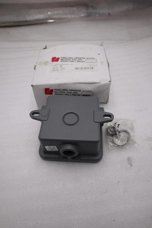 NEW FEDERAL SIGNAL WB WEATHERPROOF STOCK H412A