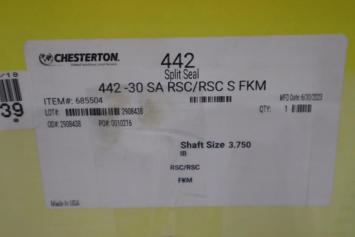 NEW IN BOX Chesterton 442-30 SA RSC/RSC S FKM Split Seal STOCK 1449B