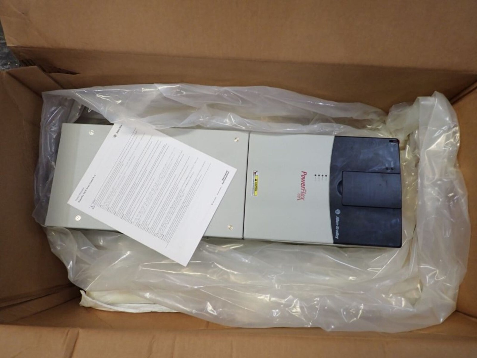 Used ALLEN BRADLEY 20BD077A0AYNAND0 POWERFLEX 700 DRIVE VFD 60 HP NEW UNIT STOCK S654