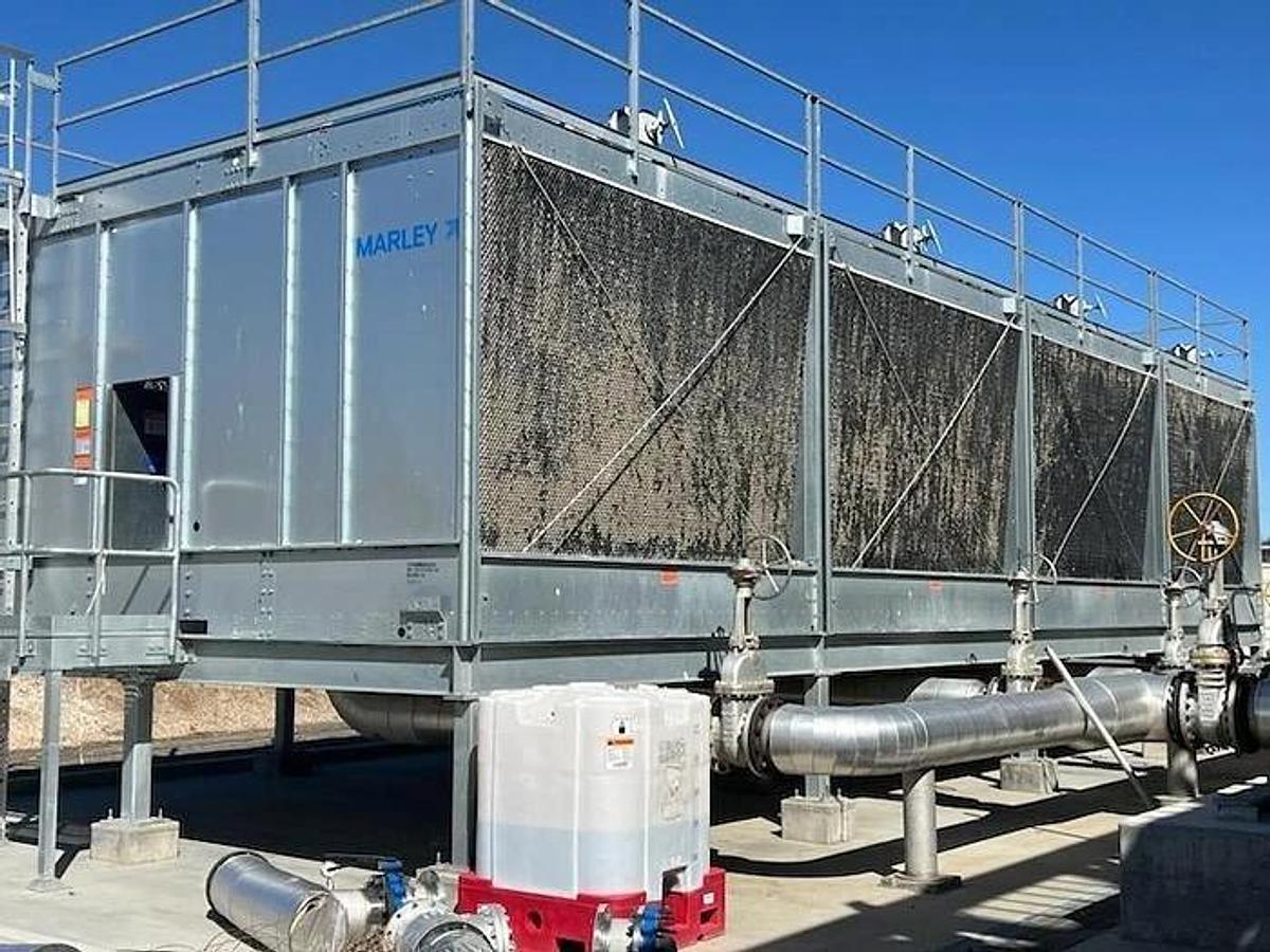 Used 790 TON (3 AVAILABLE CELLS) SPX MARLEY MODEL NC8409U COOLING TOWER MFG. 2018