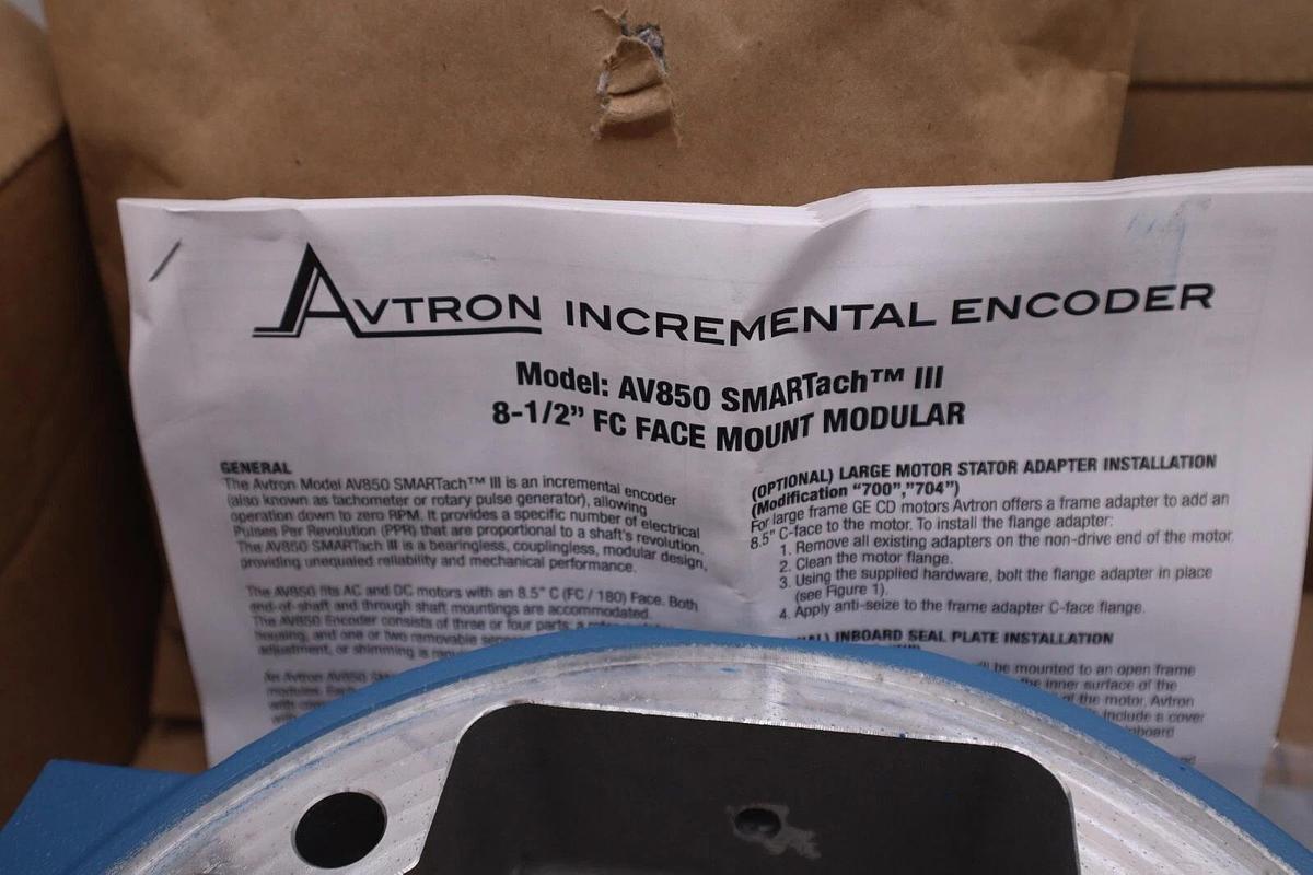 NEW AVTRON AV850 SMARTACH III 8-1/2" FACE MOUNT AV58P004 AV850CBF848P004 #G129A