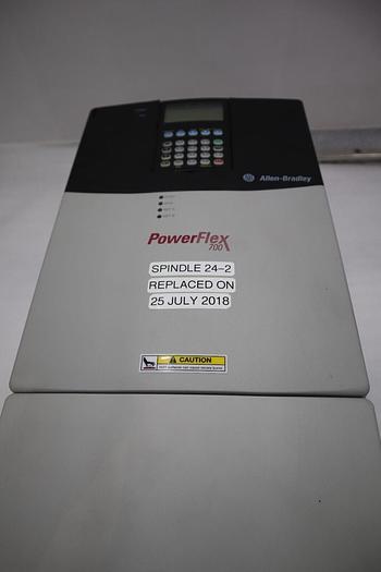Used ALLEN BRADLEY 20BD065A3AYNANC0 POWERFLEX 700 AC DRIVE 50HP 3 PHASE STOCK 107-C