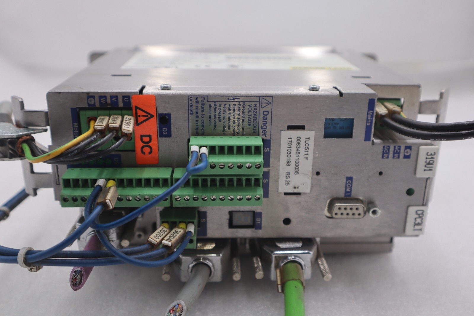 Used Bereger Lahr TLC511 F Servo Drive POSITIONING CONTROLLER 5 AMP STOCK B-715