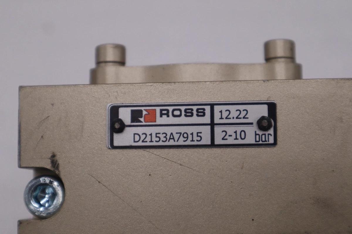 SURPLUS NEVER USED ROSS CONTROLS D2153A7915 / D2153A7915 STOCK H154A