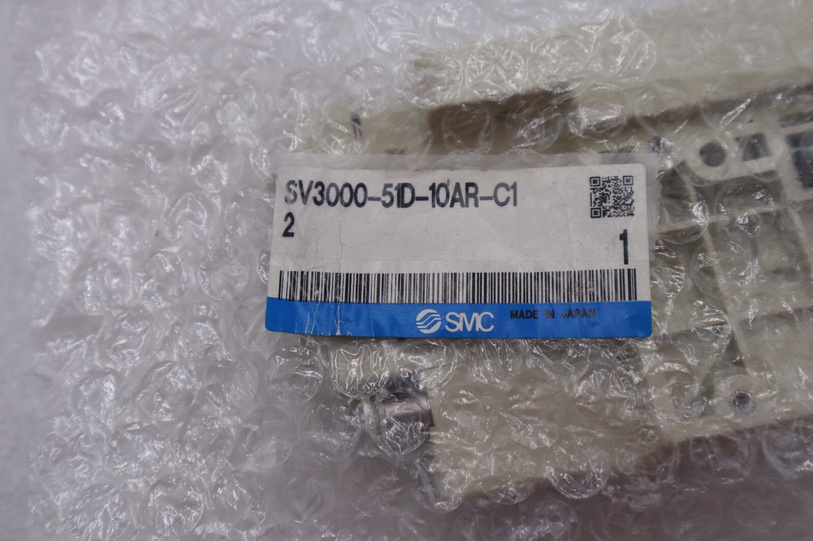 Used SMC SV3000-51D-10AR-C1-2 MANIFOLD BLOCK NEW OPEN BOX STOCK K-2426