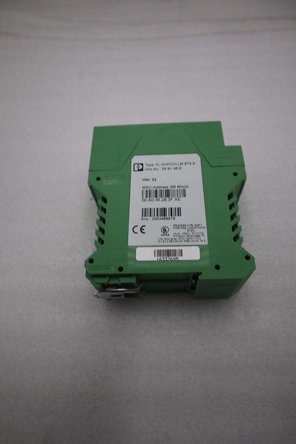 Used PHOENIX CONTACT FL SWITCH LM 8TX-E ETHERNET SWITCH - STOCK GF243A