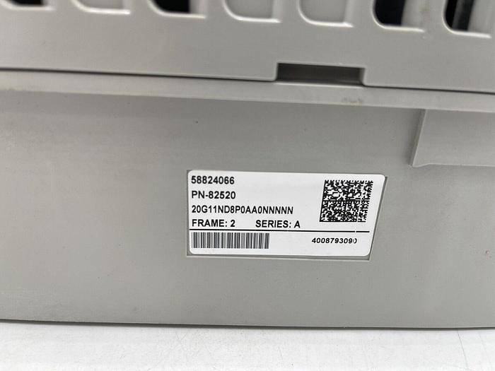 Used ALLEN BRADLEY POWERFLEX 755 DRIVE 5 HP 20G11ND8P0AA0NNNNN MFG. 2017 STOCK 1218