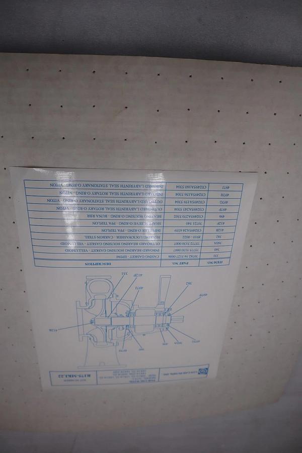 Used Goulds Pumps R175-MKL22 Pump Rebuild Kit - STOCK GF666