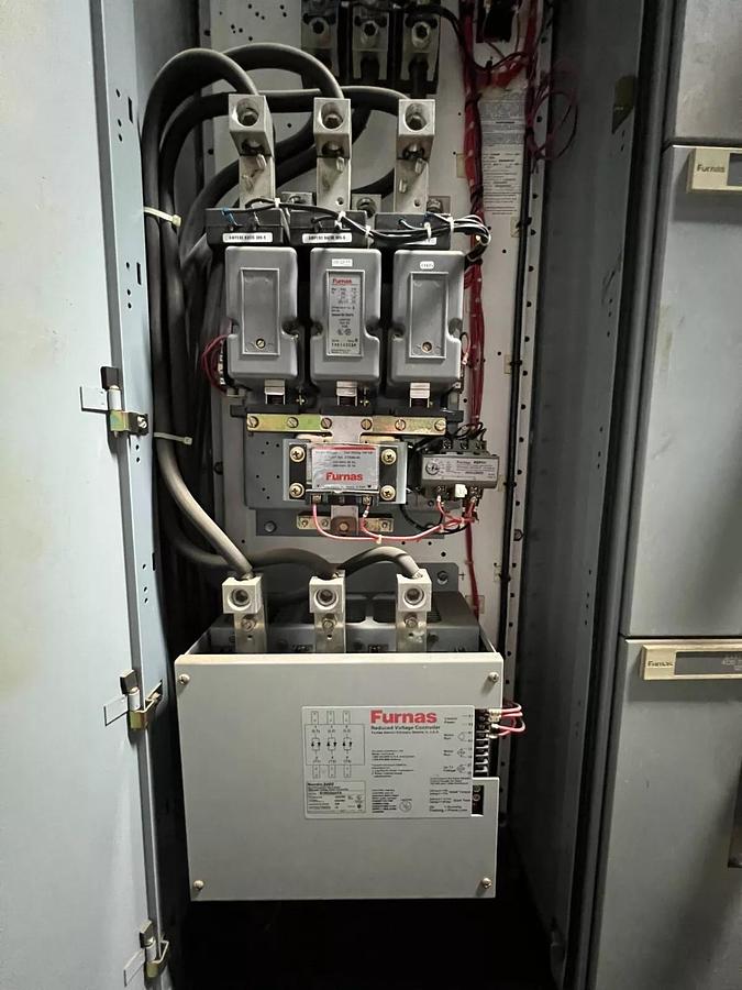 Used Furnas 14KSU32A* Size 5 MCC Bucket W/ 91RD34AFA / SENTRON SIEMENS JXD63S400A