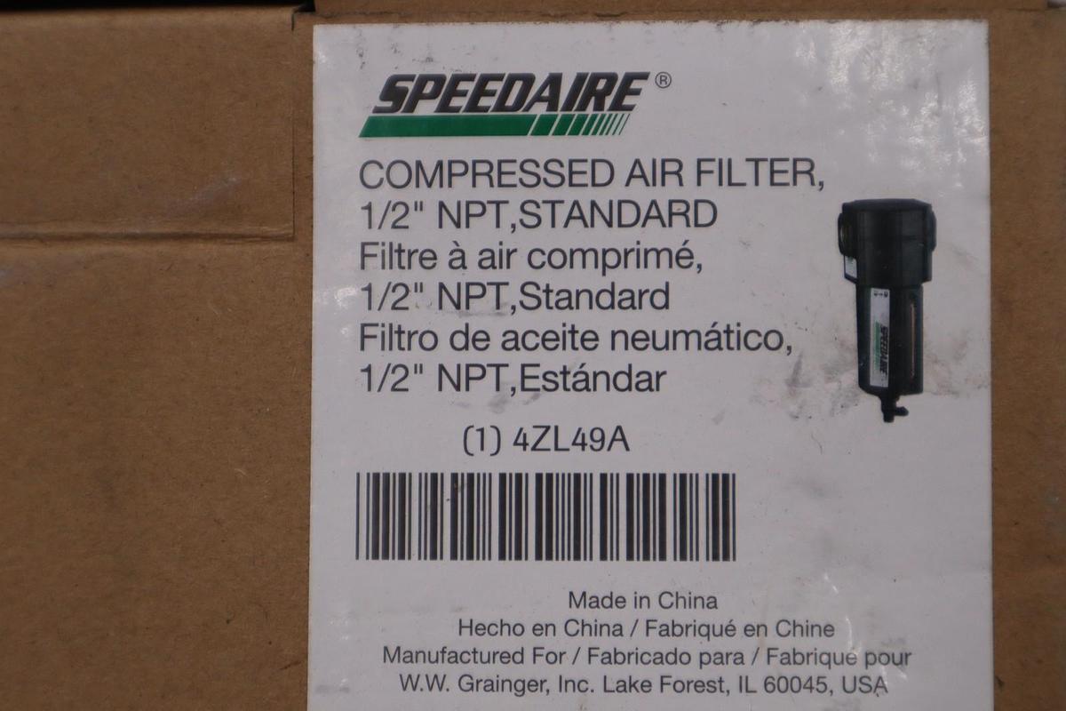 NEW IN BOX SPEEDAIR 4ZL49A 250PSI 175'F NSMP STOCK H1585