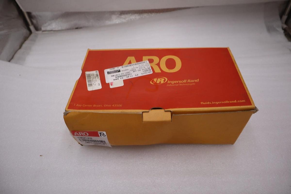 Used Ingersoll Rand ARO C38341-610 Filter Regulator Lubricator 1/2"  STK K127D