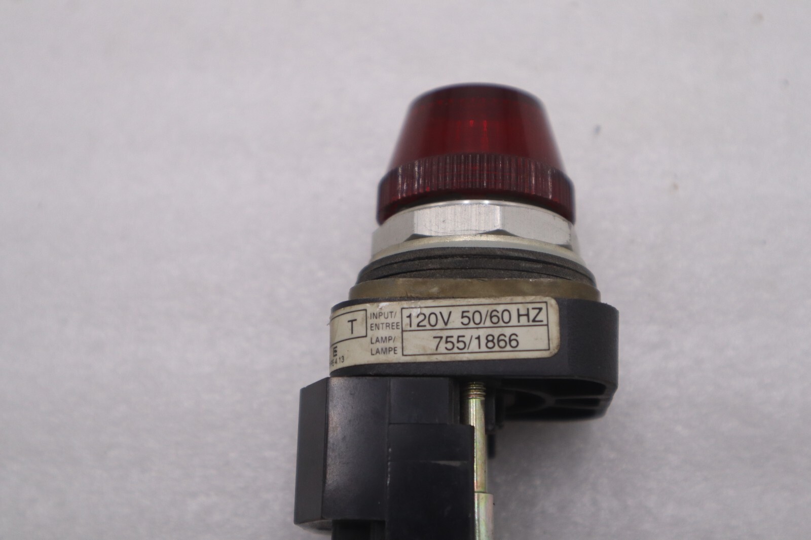 Used ALLEN BRADLEY 800T-P16 TYPE E 120V 50/60 HZ 755/1866 STOCK #K-3693
