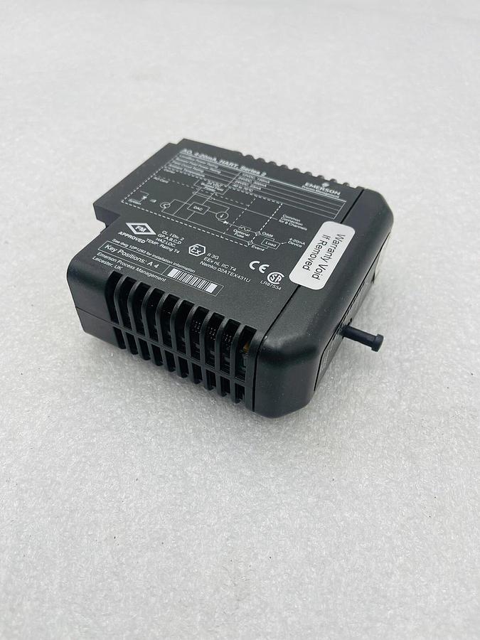 Used EMERSON DELTAV KJ3221X1-BA1 AO CARD 8 CH 4-20 MA HART SER 2 #K-2517