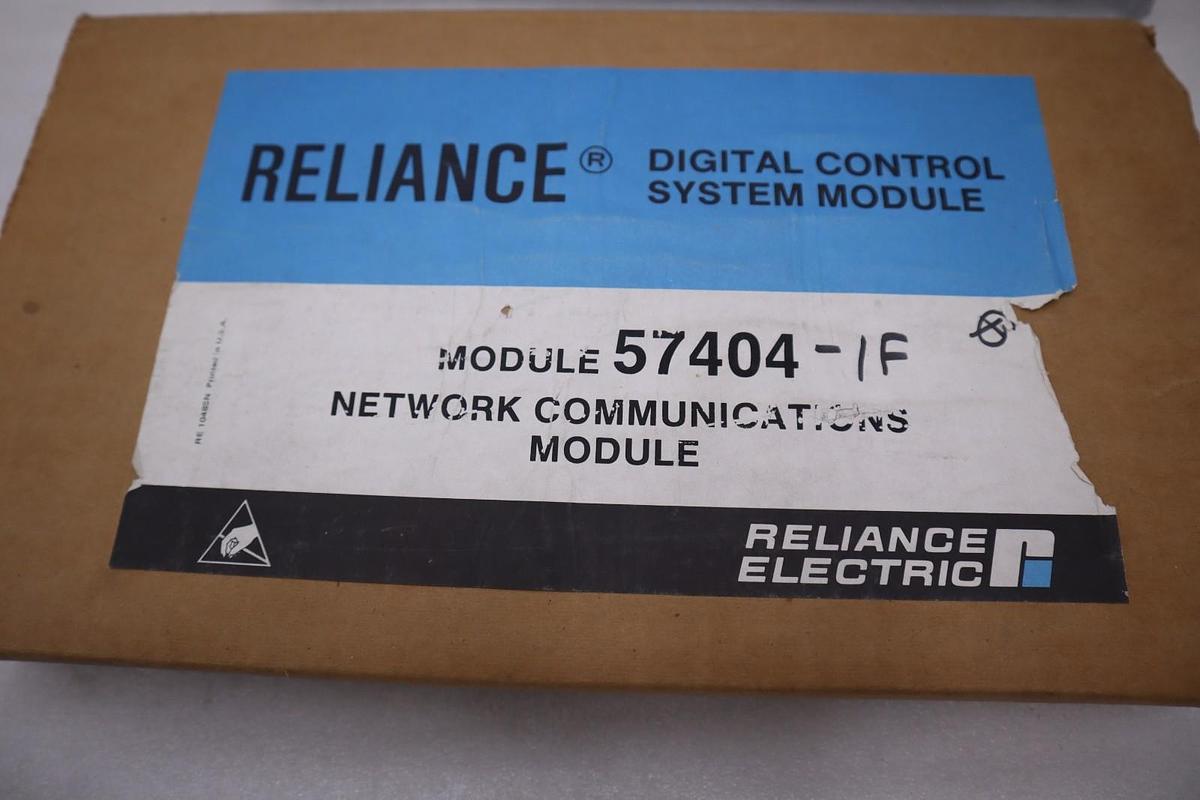 Reliance Electric 57404-2G/ 0-57404 NETWORK COMMUNICATIONS MODULE - STK 838B