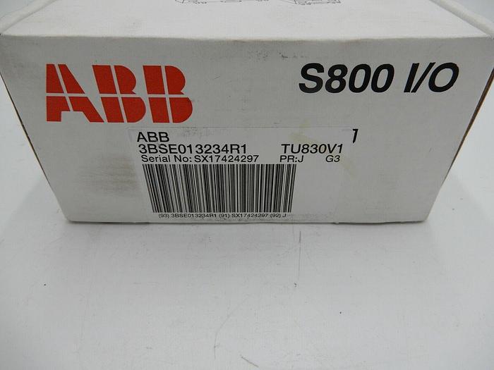ABB S800 I/O TU830V1 EXTENDED MTU MODULE 50V 3BSE013234R1 STOCK 784