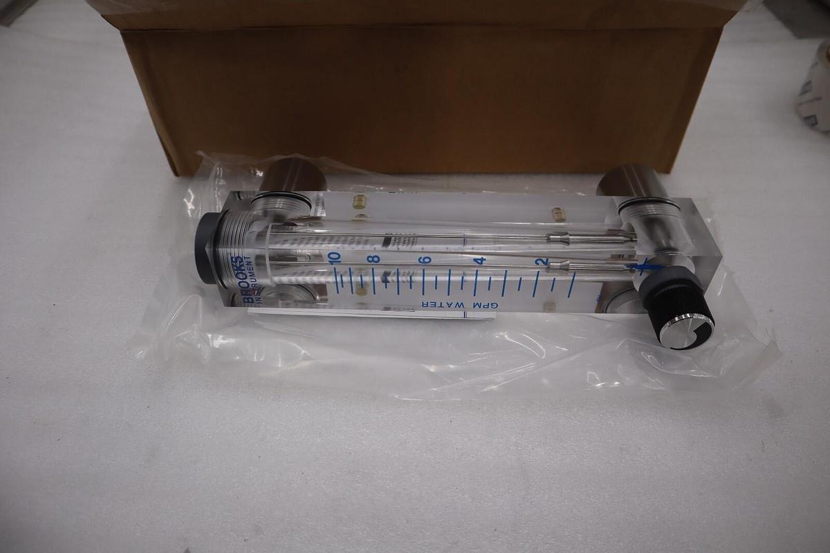 Brooks Instrument Flow Meter 1-10 GPM 2540A5L57SV  1” NEW WITH BOX STOCK G693