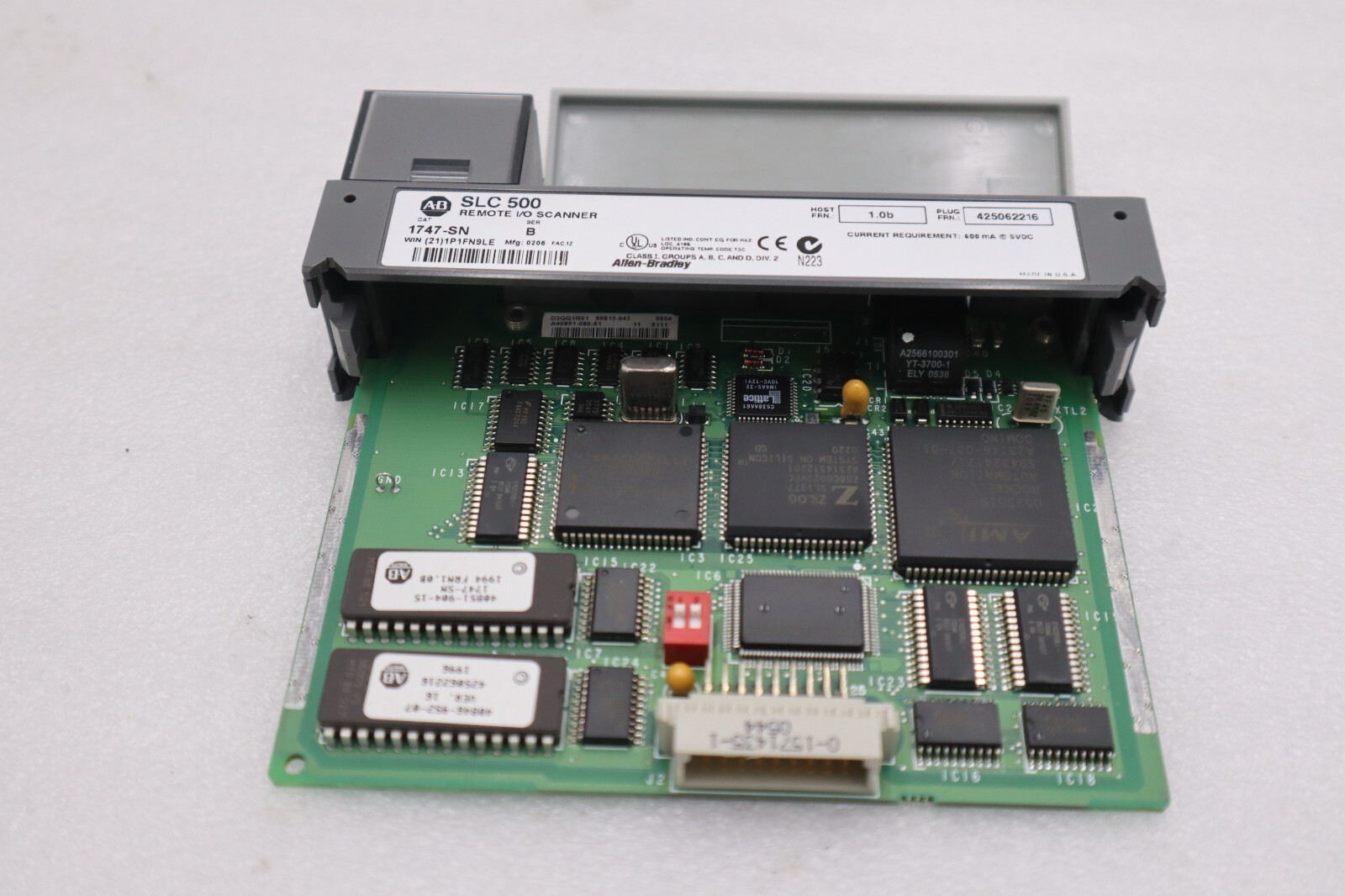 Used NEW OPEN BOX Allen-Bradley 1747-SN PLC Scanner Module AB STOCK K-91-D