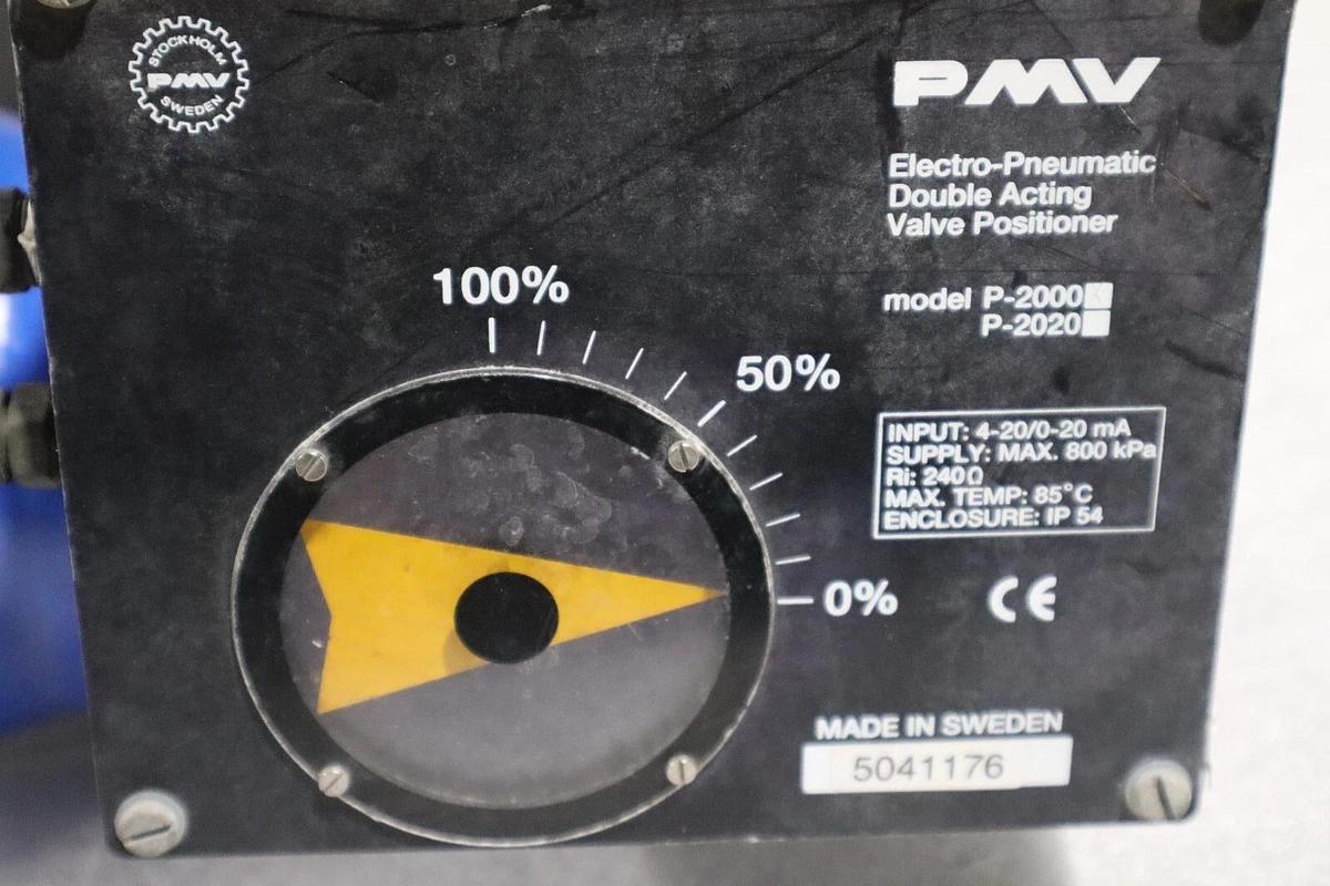 Used 1" Jamesbury Stainless Ball Valve QUADRA-POWR II STOCK S-619