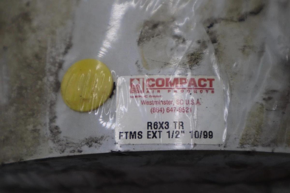 Used COMPACT AIR PRODUCTS R6X3 TR FTMS EXT 1/2" STOCK #4670