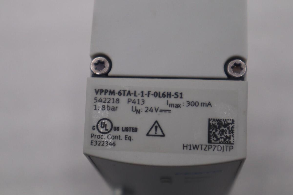 New Festo VPPM-6TA-L-1-F-0L6H-S1 Proportional Pressure Regulator STOCK L-527-C
