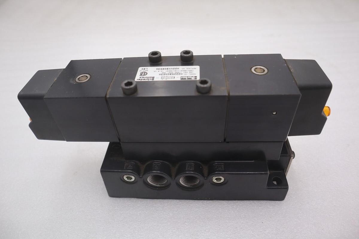 Used PARKER H22VXBG053A/ H2225BGA53A VALVE 150 PSI 120V/60HZ-110V/50HZ STOCK K-3682