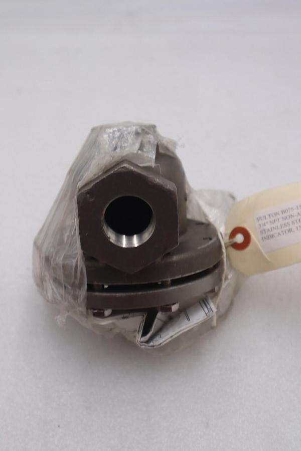 Used FULTON B075-150-2003-S 3/4" NON-ADJUSTABLE BALLSIGHT FLOW INDICATOR STOCK #3080