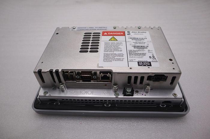 Used Allen Bradley Panel View Plus 700 2711P-T7C4D1 Logic Module 2711P-RP1 STOCK 4819