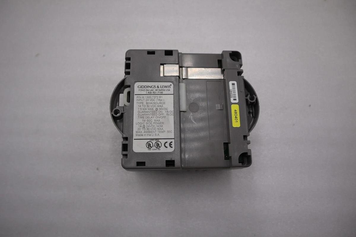 Used Giddings & Lewis M.1300.7372 R1 Input Module 24VDC SINK/SOURCE STOCK 5182A