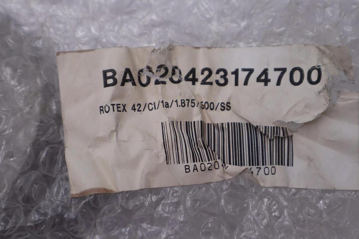 ROTEX BA020423174700 COUPLING STOCK #L-217-A