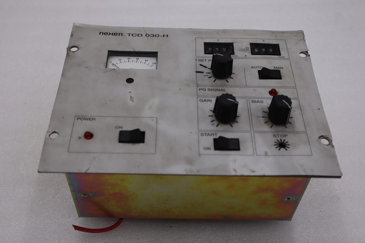 Used HORTON NIRECO TENSION CONTROLLER TCD030-H STOCK 3448-A