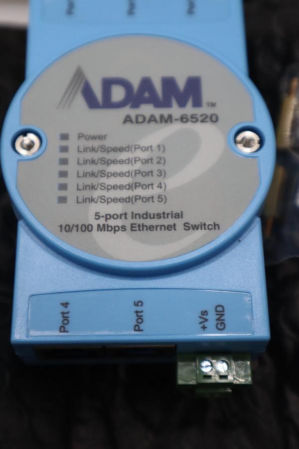 Used NEW OPEN BOX Adam Adam-6520 Ethernet Switch STOCK H549A