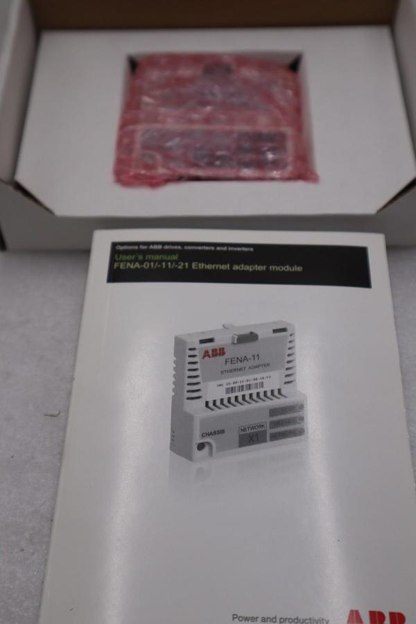 ABB FENA-11 ETHERNET ADAPTER MODBUS/TCP ETHERNET/IP - STOCK GF41A