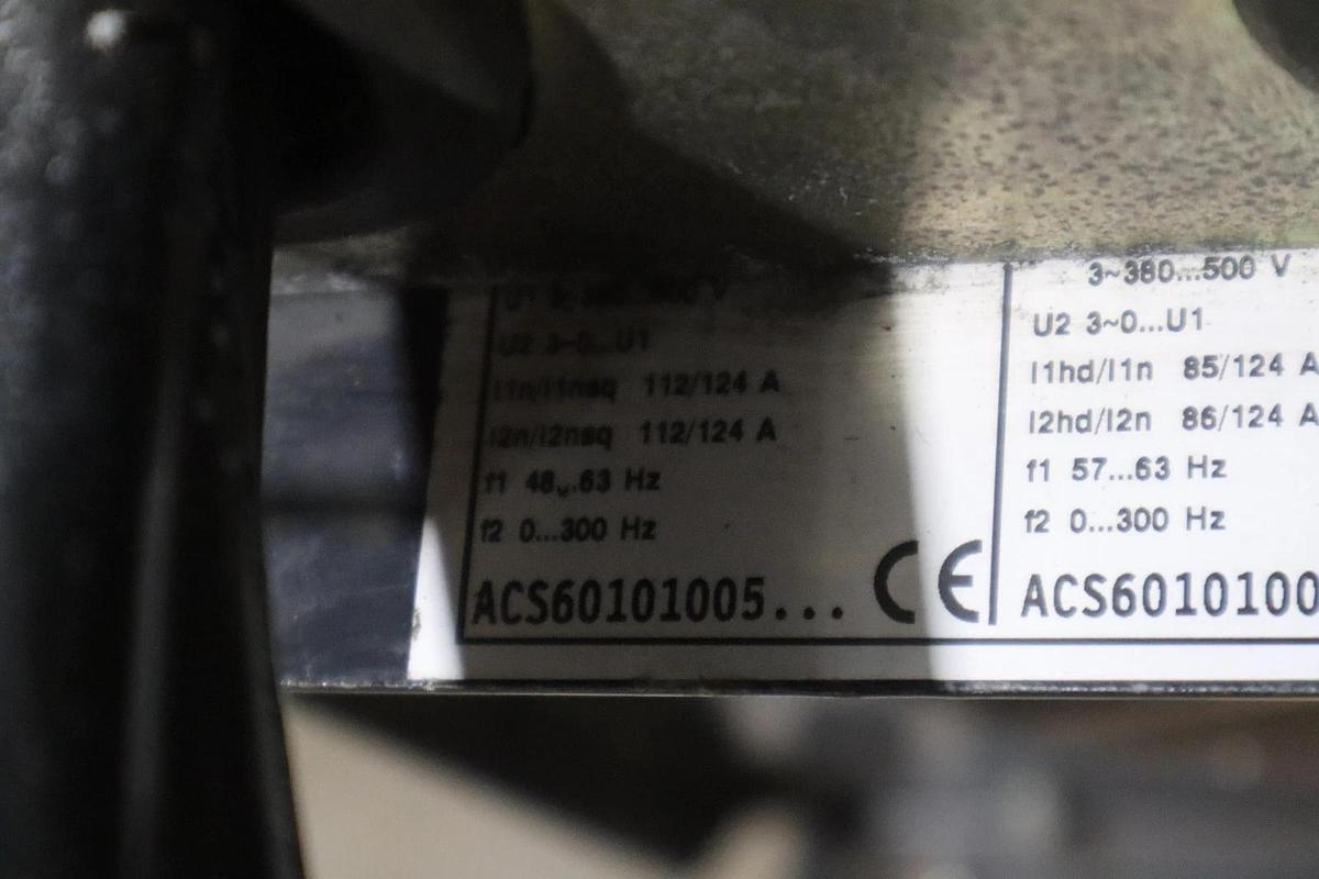 Used ABB ACS601-0100-5-S00B1200801 FREQUENCY CONVERTER DRIVE 380-500 V AC MAX #CC-28