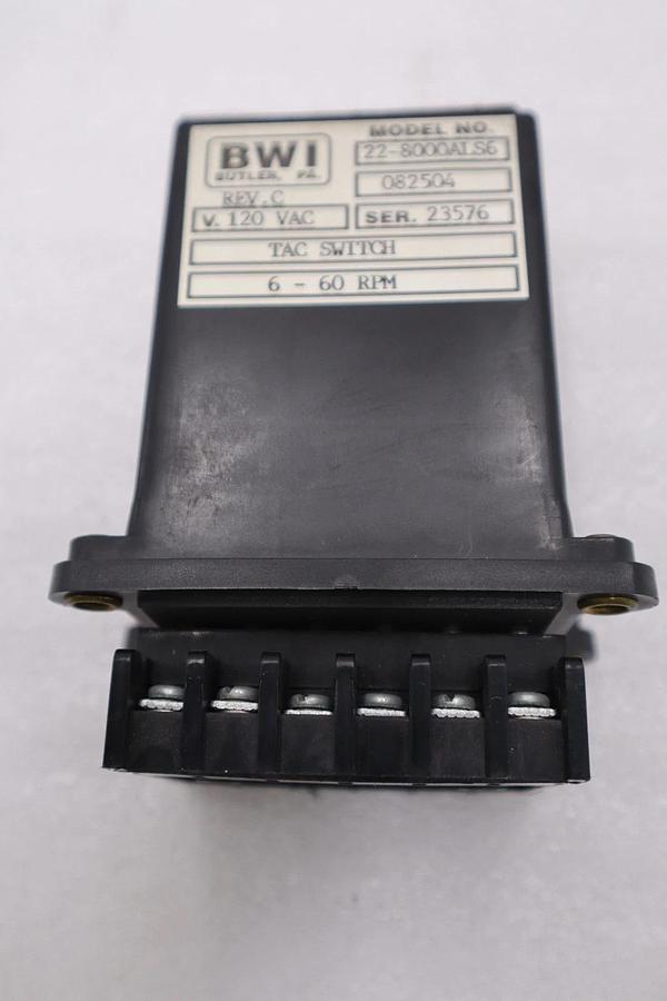 NEW OPEN BOX BWI Eagle Tac Switch 22-8000 ALS-6 STK H946A