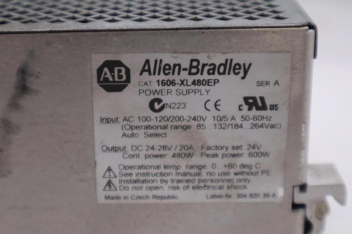 Used Allen-Bradley 1606-XL480EP / 1606XL480EP Industrial Control System #H691A
