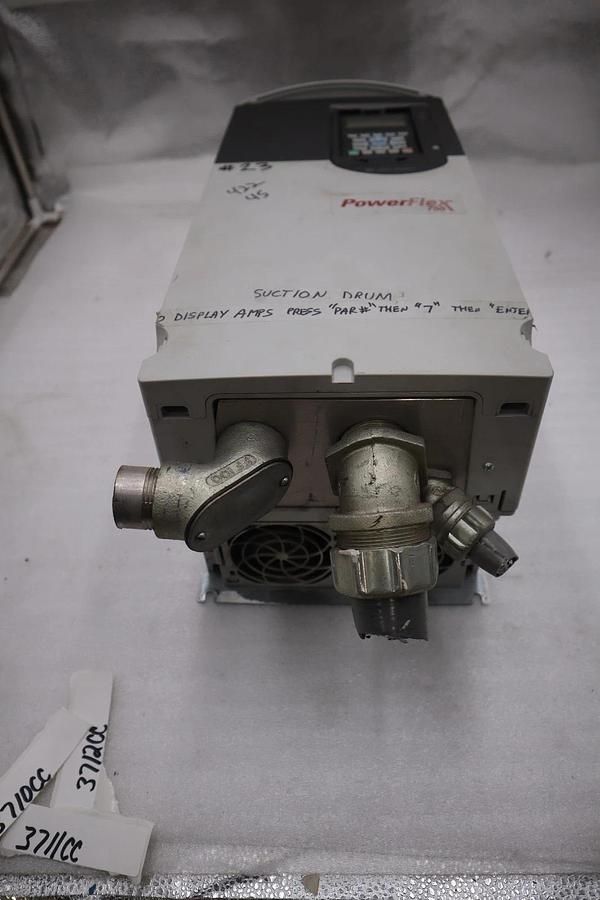 Used Allen-Bradley 20G11ND052AA0NNNNN/A Power Flex 755 480V AC 40HP DRIVE VFD #3709CC